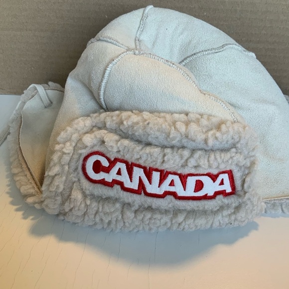 2006 Olympic HBC Canada Winter Fleece Lined Hat Adult XL - Picture 2 of 5